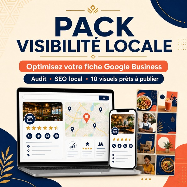 Visuel de Pack visibilité locale