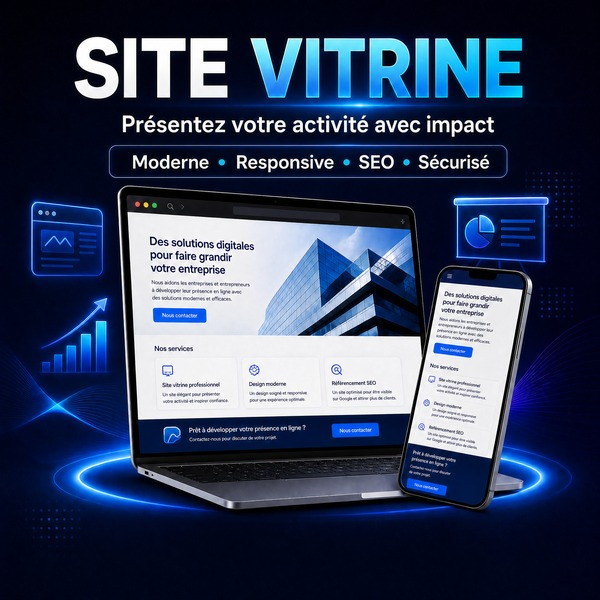 Visuel de Site vitrine express